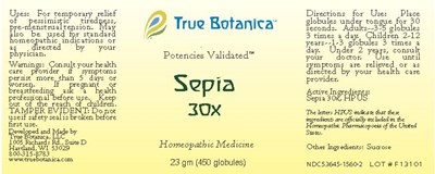 Sepia 30x (Sepia 30x 25 Gm V2 6 2013)